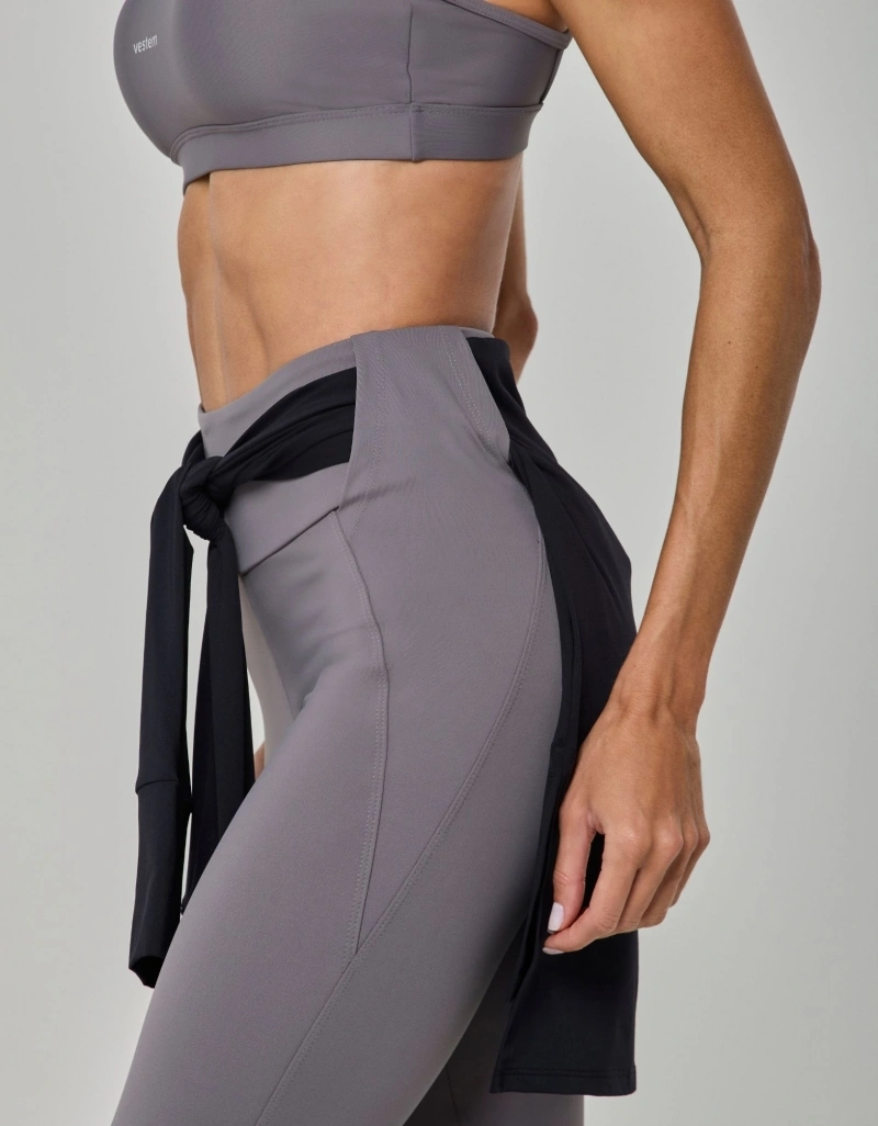 Vestem - Legging Impact Shape Up com Passantes Cinza Aço - FS1475.I26.C0828