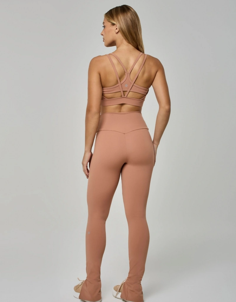 Vestem - Legging Luxe Shape Up com Fenda Marrom Machiatto - FS1609.I26.C0753