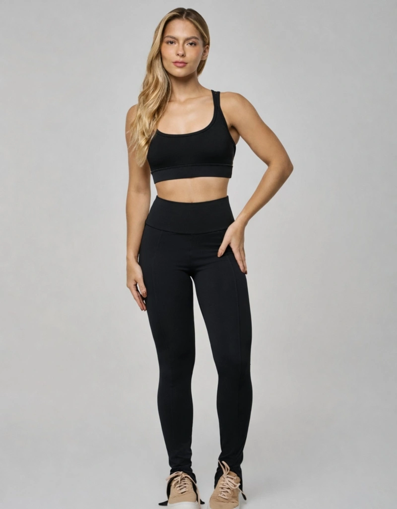 Vestem - Legging Luxe Shape Up com Fenda Preto - FS1609.I26.C0002