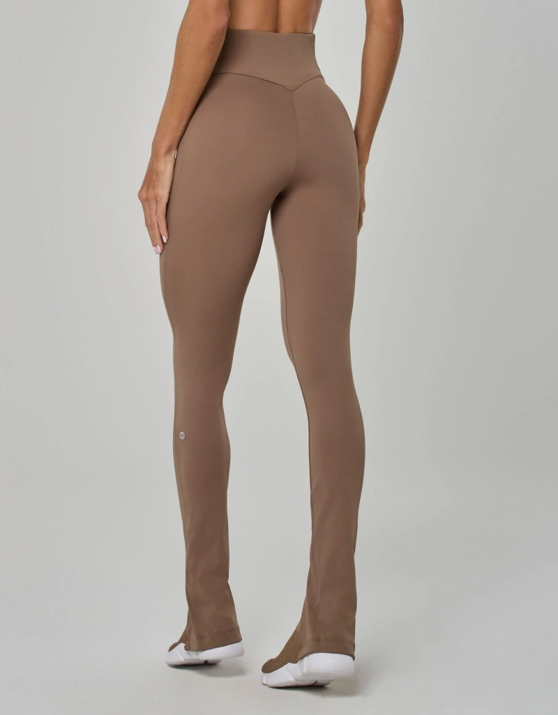 Vestem - Legging Sleek Fit Shape Up com Fenda Marrom Castanho - FS1639.I26.C0432