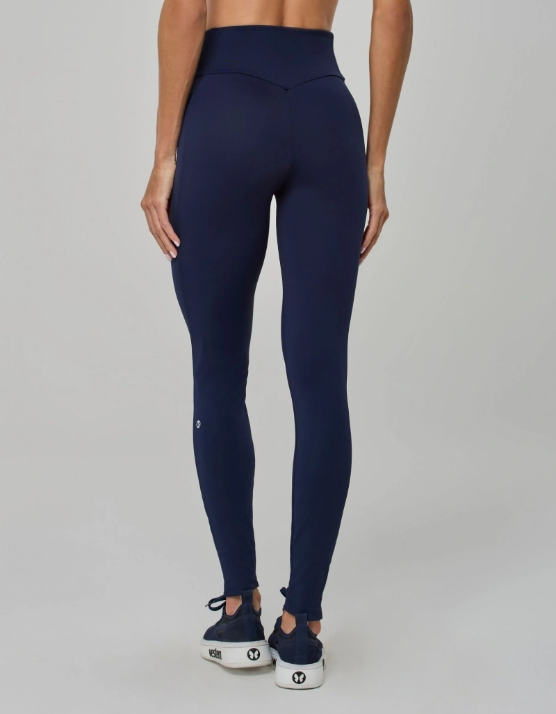 Vestem - Legging Nuance Shape Up com Cós Trançado Marinho Escuridão - FS1640.I26.C0173