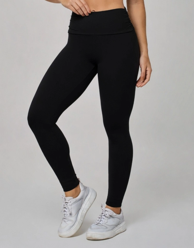 Vestem - Legging Drapé Shape Up Preto - FS1661.I26.C0002