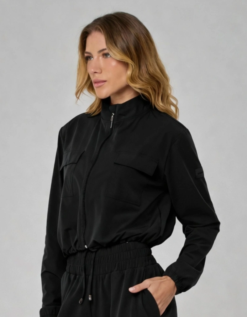 Vestem - Jaqueta Luxe Crew Bolsos Preto - JAC283.I26.C0002