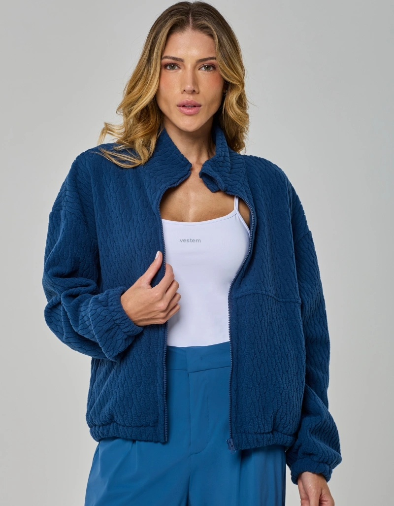 Vestem - Jaqueta Urban Fit Oversized Azul Tamisa - JAC286.I26.C0649