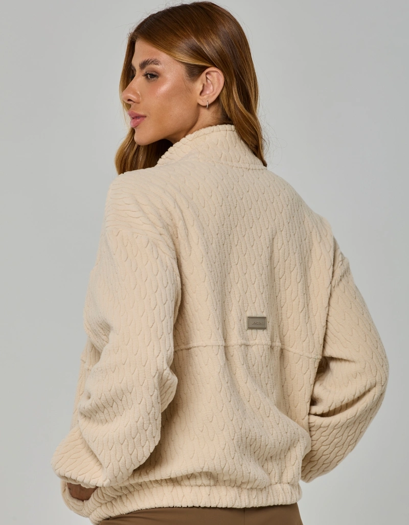 Vestem - Jaqueta Urban Fit Oversized Bege Marfim - JAC286.I26.C0696