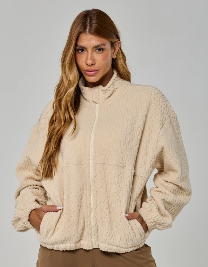 Vestem - Jaqueta Urban Fit Oversized Bege Marfim - JAC286.I26.C0696