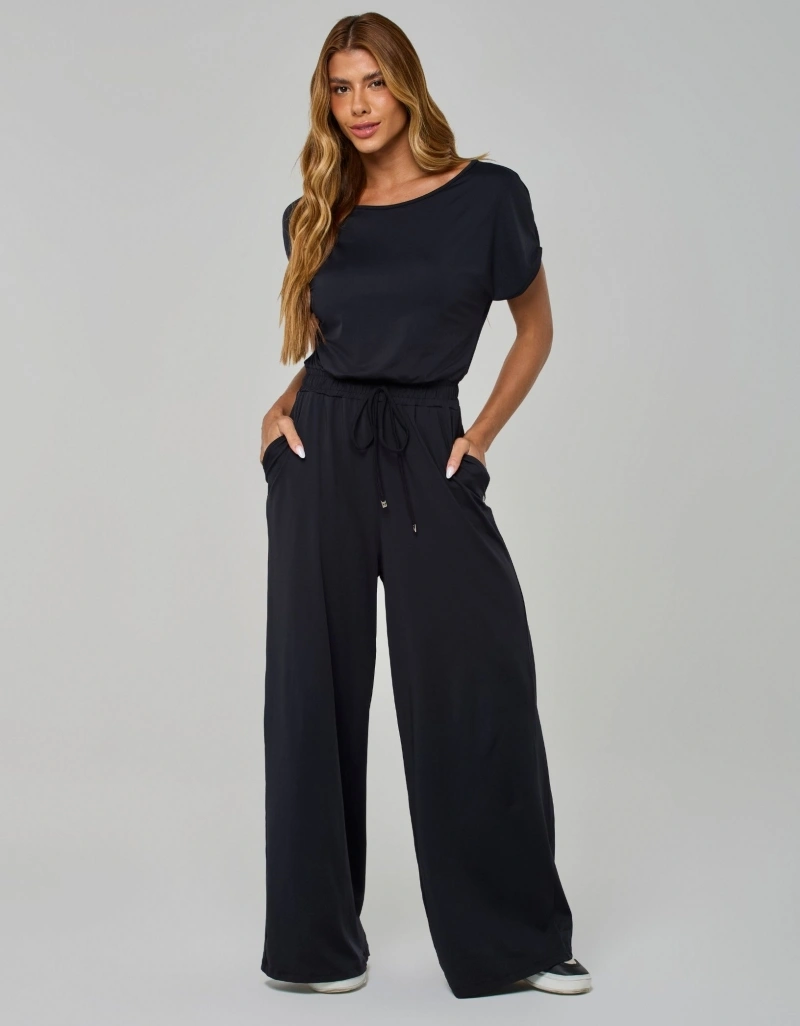 Vestem - Macacao Urban Fit Pantalona Preto - MAC318.I26.C0002