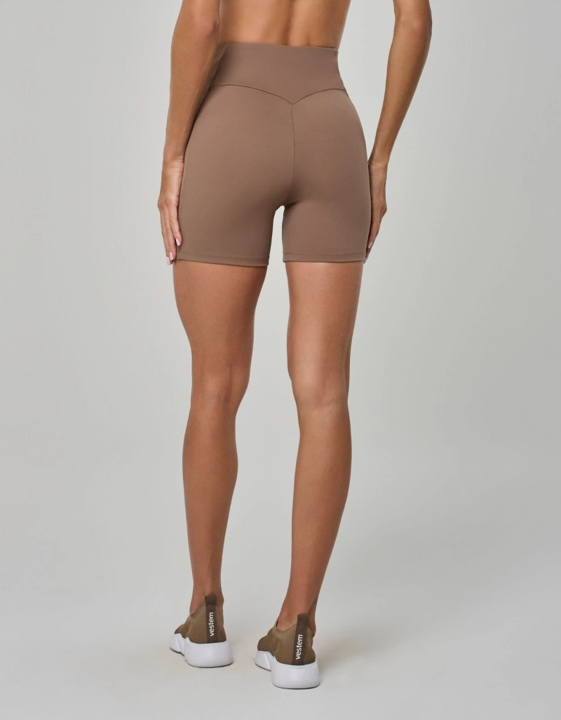 Vestem - Shorts Sleek Fit Shape Up Marrom Castanho - SH812.I26.C0432