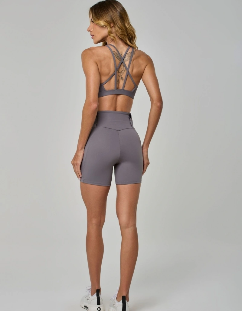 Vestem - Shorts Impact Shape Up com Passantes Cinza Aço - SH823.I26.C0828