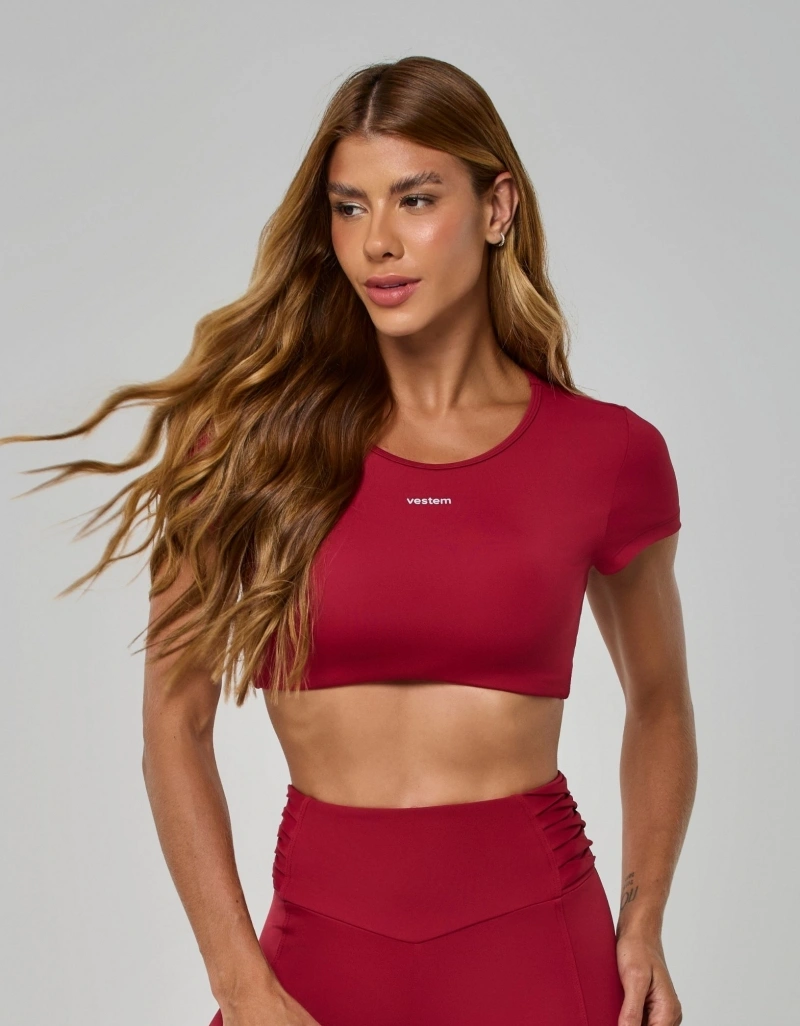 Vestem - Top Nuance Decote Costas Vermelho Valentino - TOP1323.I26.C0583