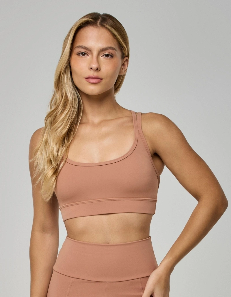 Vestem - Top Luxe Alta Sustentação Marrom Machiatto - TOP1343.I26.C0753