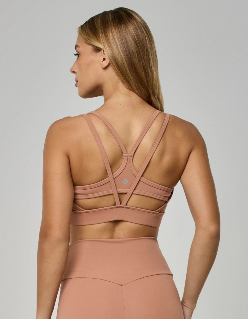 Vestem - Top Luxe Alta Sustentação Marrom Machiatto - TOP1343.I26.C0753
