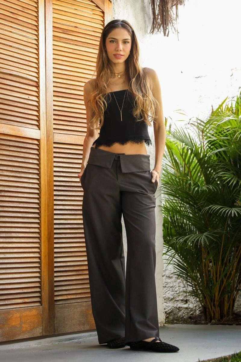 N-BLOOM - Calça c/ Pala Aira - B128