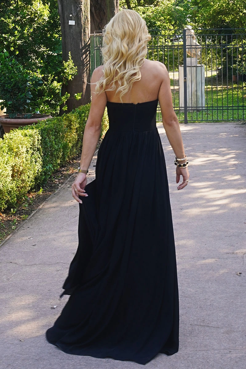 Miss Misses - Vestido Longo Bethy Tomara Que Caia Festa Ocasiões Preto - 54803001
