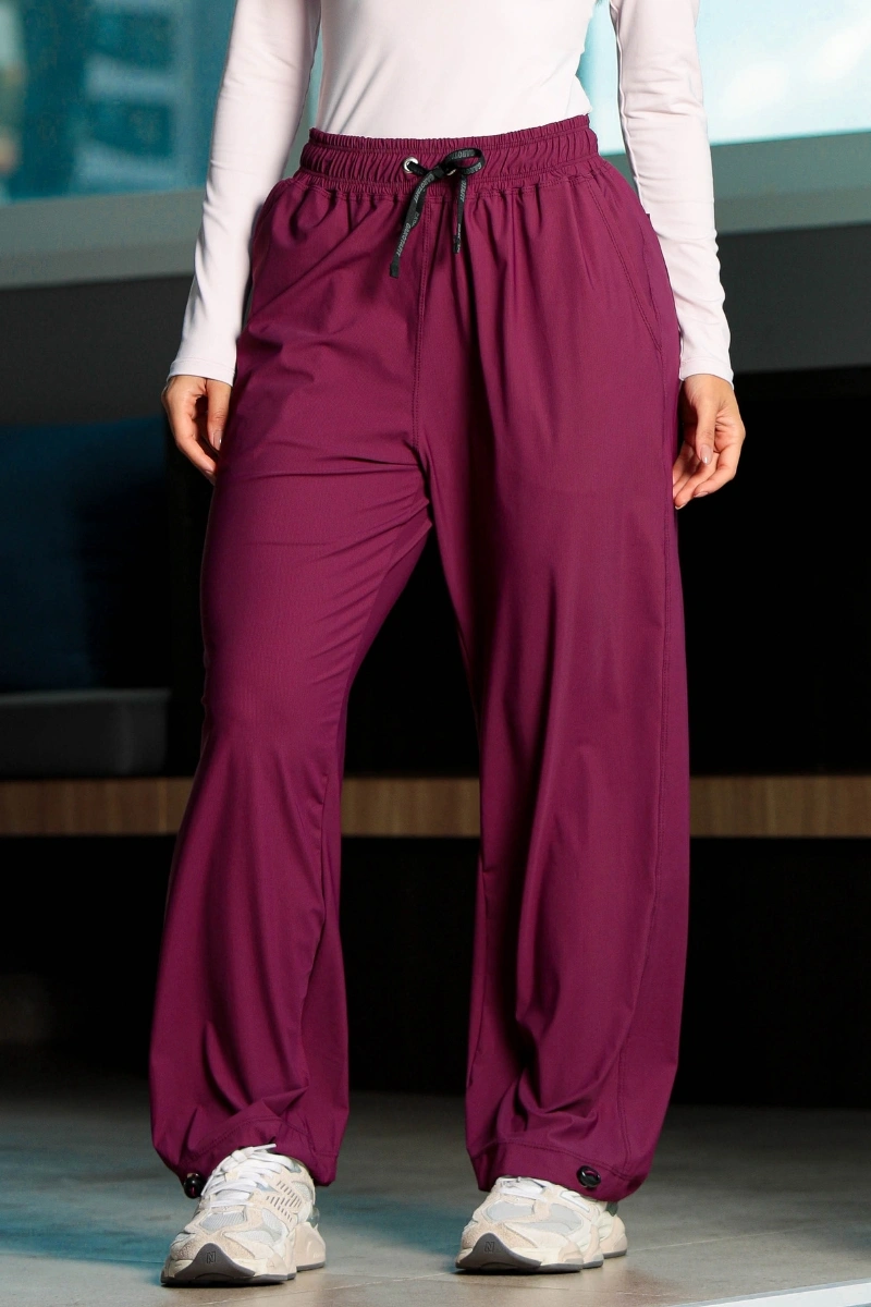 Garotafit - Calça Vivian Vinho - FUS508VI