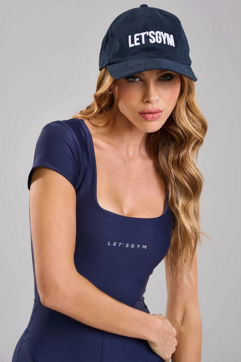 Lets Gym - Macaquinho New  Duo Comfort Navy Blue - 3083NB