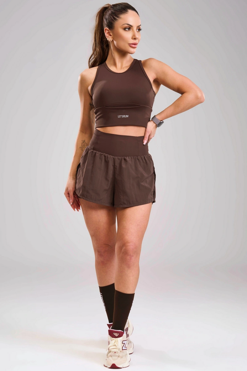Lets Gym - Cropped Let´s Run Coffee - 3352CF
