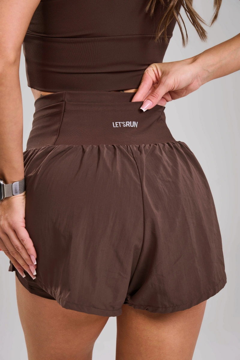 Lets Gym - Short Lets Run Flow Coffee - 3353CF