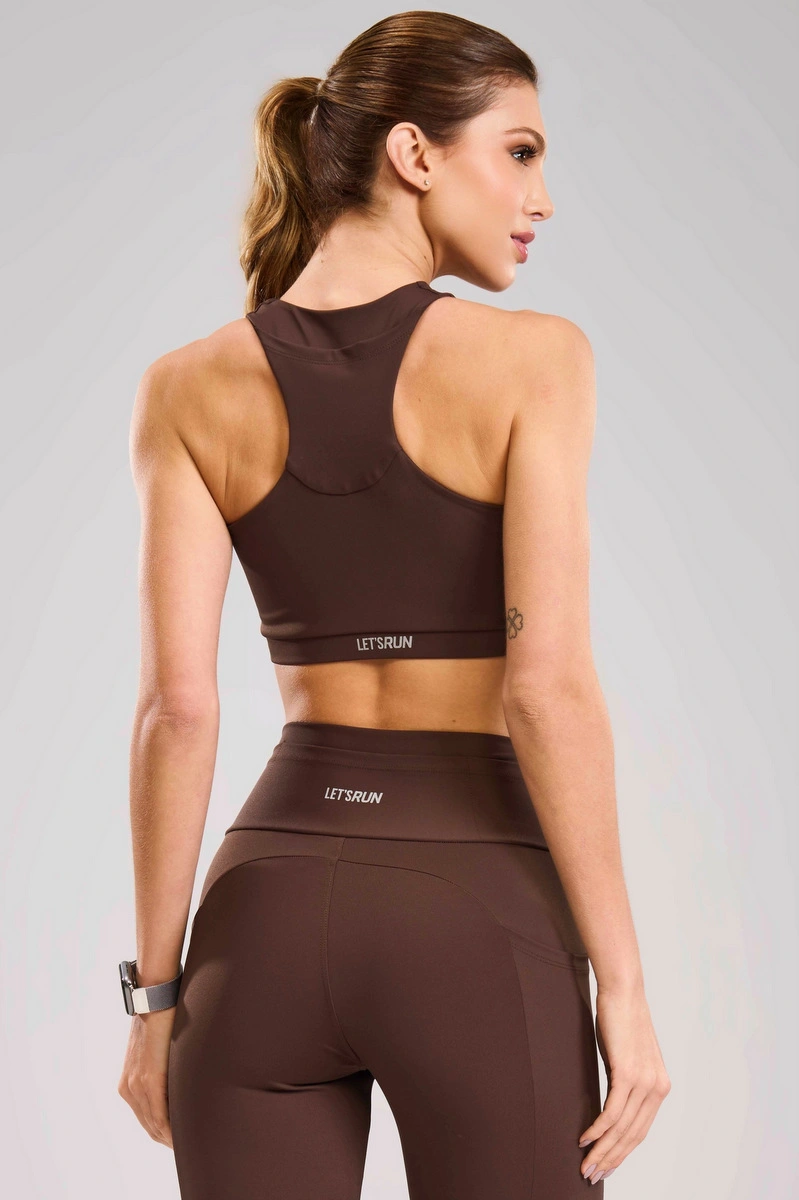 Lets Gym - Top Lets Run Coffee - 3354CF