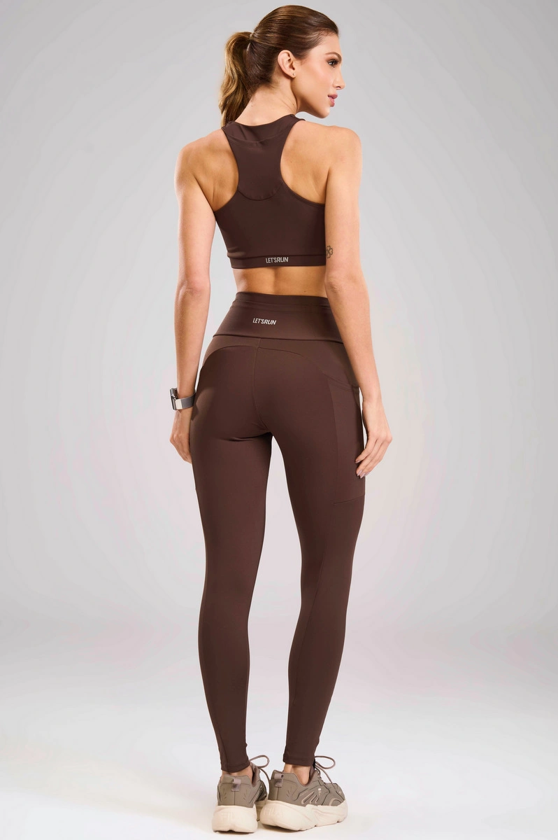 Lets Gym - Top Lets Run Coffee - 3354CF