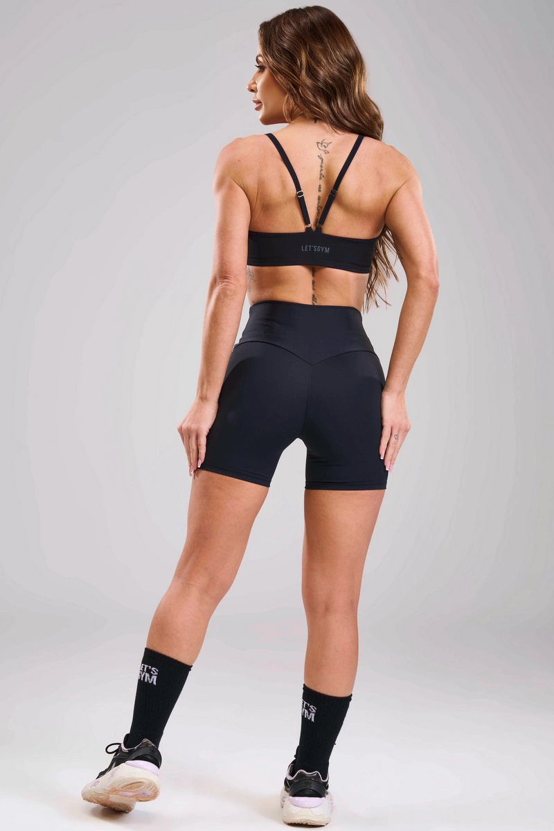 Lets Gym - Top Grace Preto - 3435PT