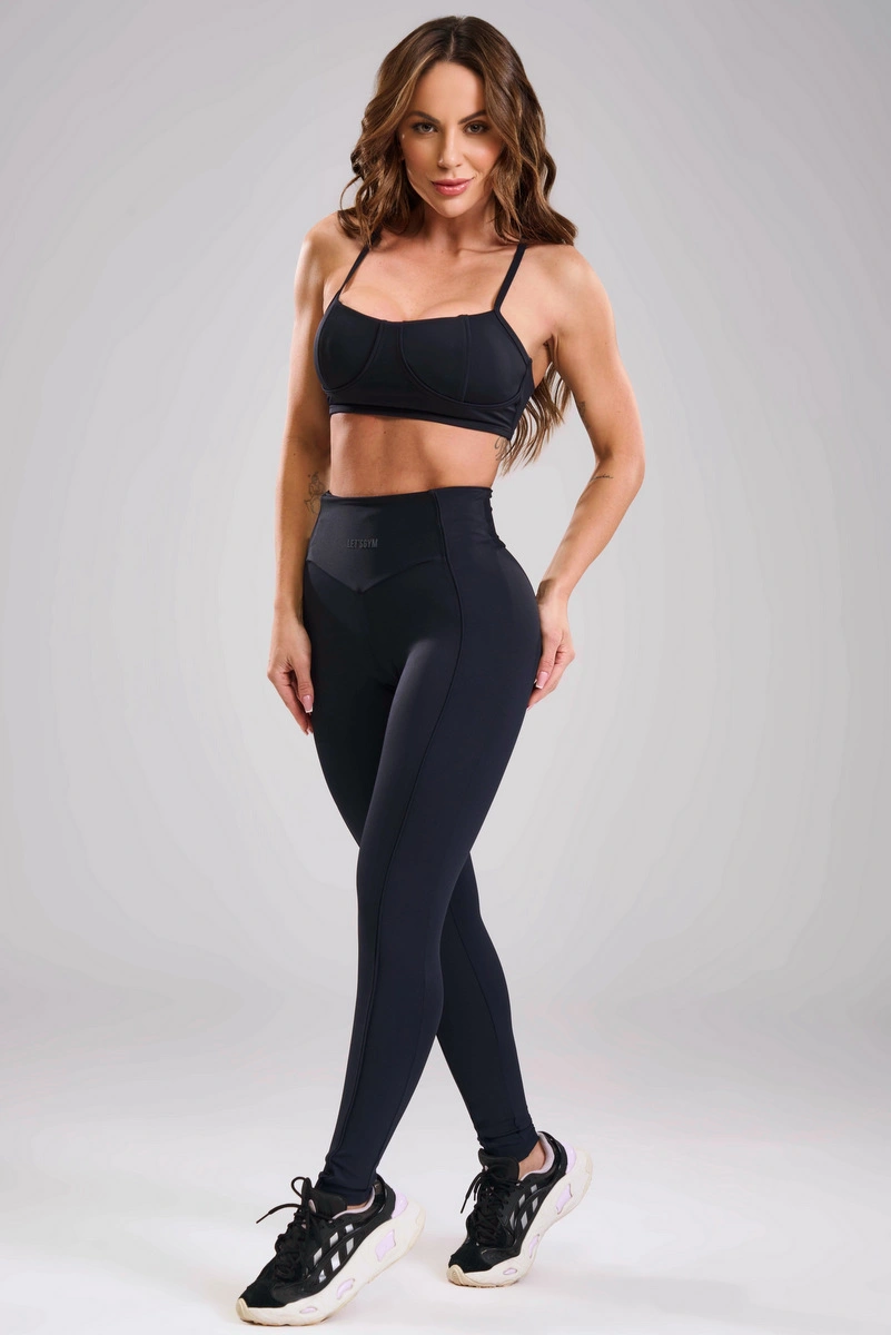 Lets Gym - Legging Grace Preto - 3436PT