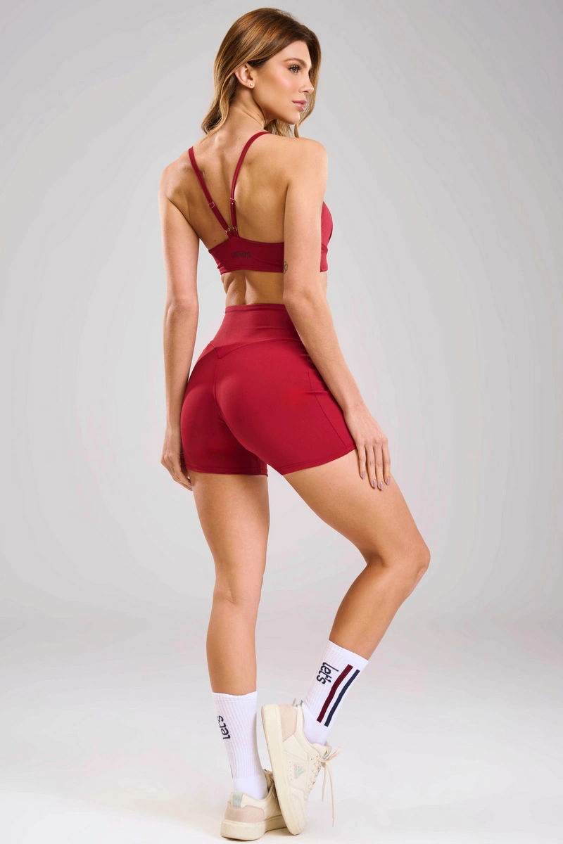 Lets Gym - Short Grace Scarlet - 3438SCT