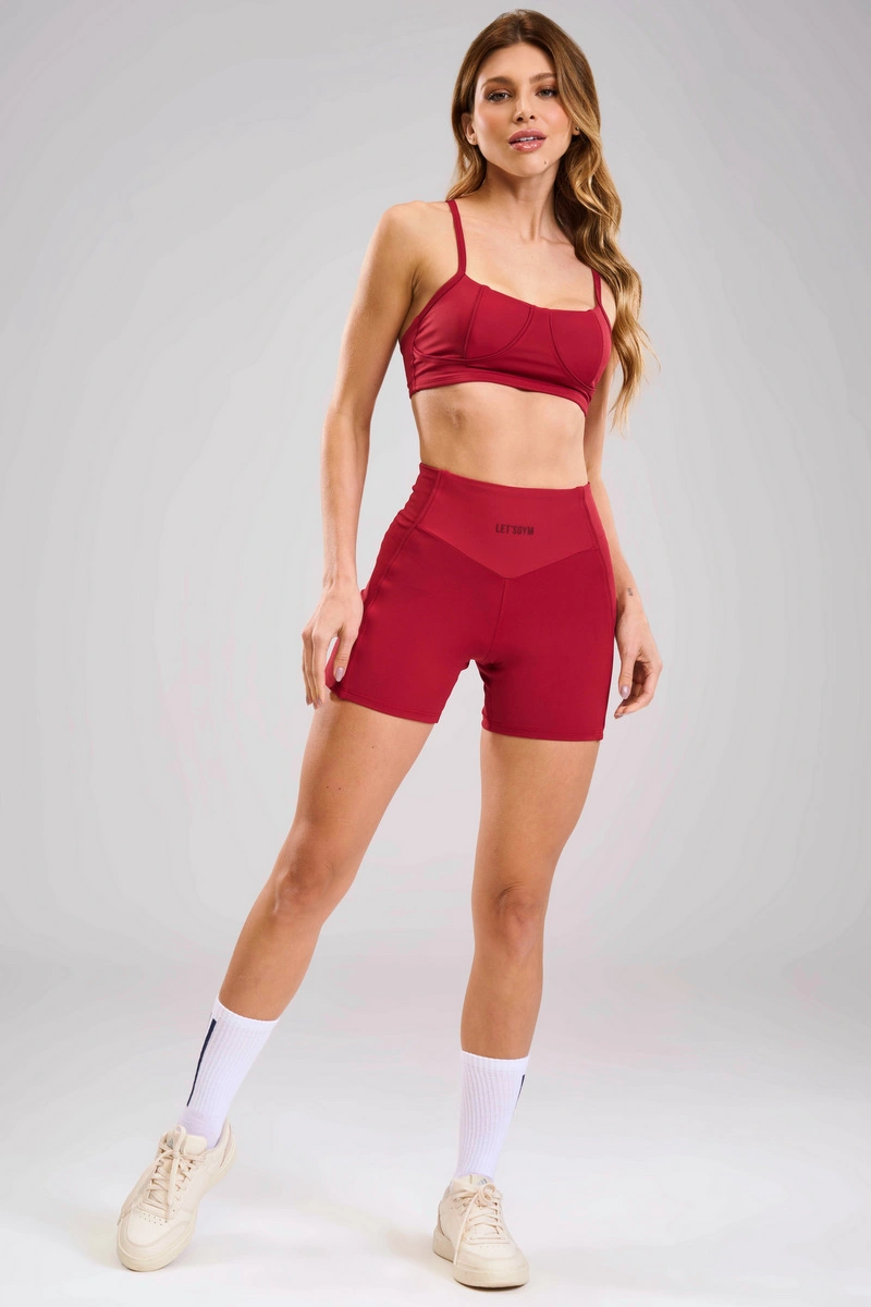 Lets Gym - Short Grace Scarlet - 3438SCT