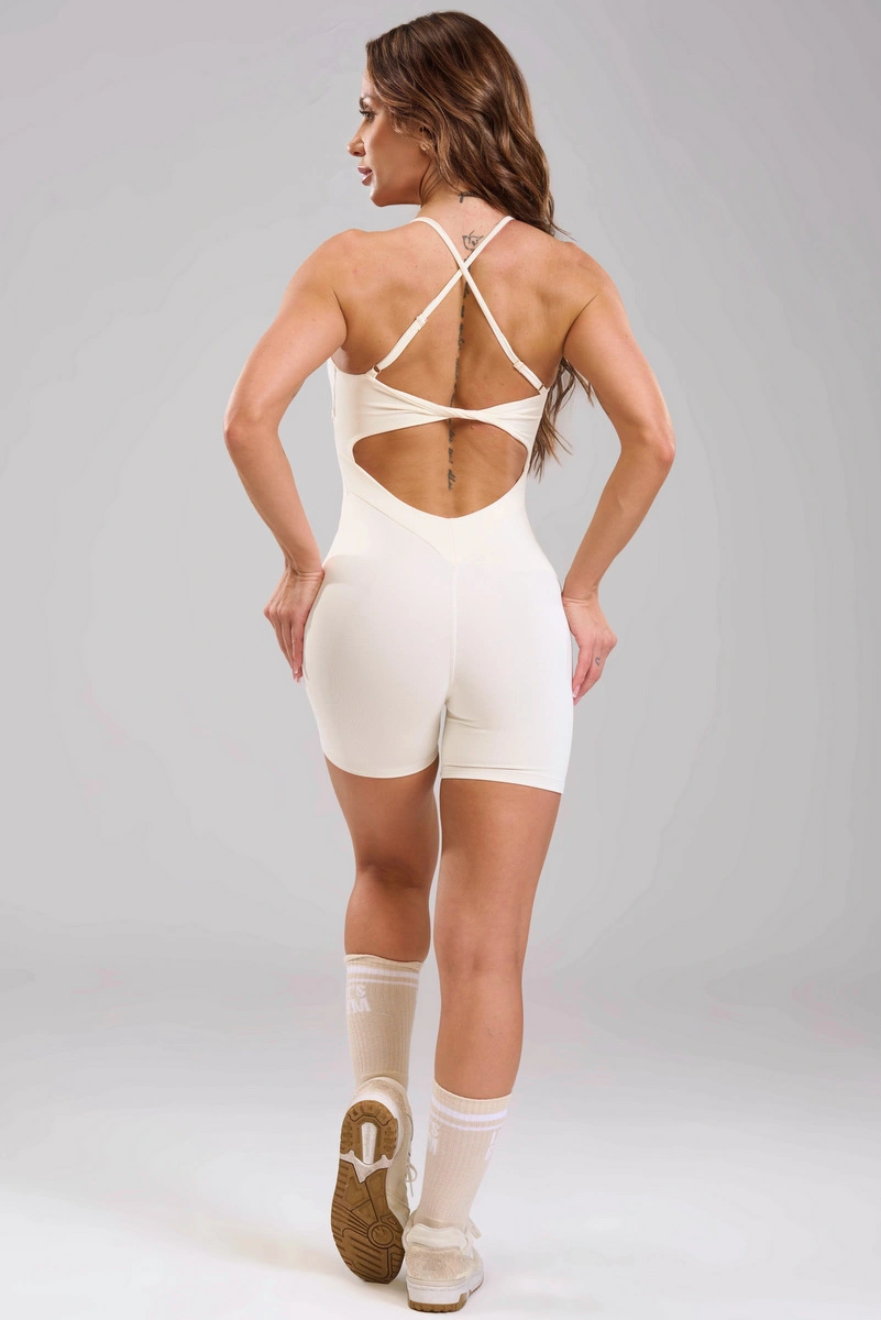 Lets Gym - Macaquinho Balance Move Off White - 3464OFW