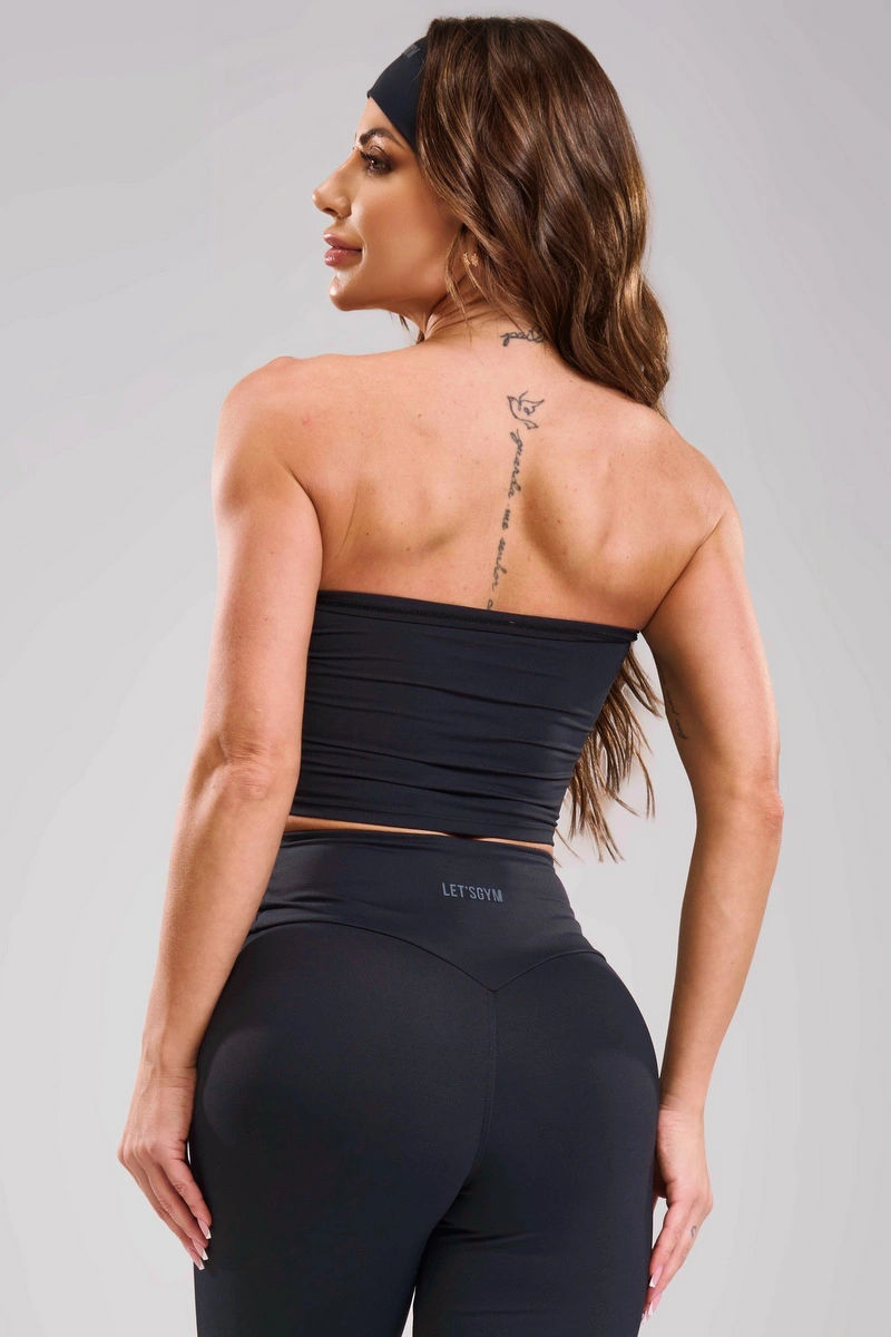Lets Gym - Strapless Balance Move Preto - 3467PT