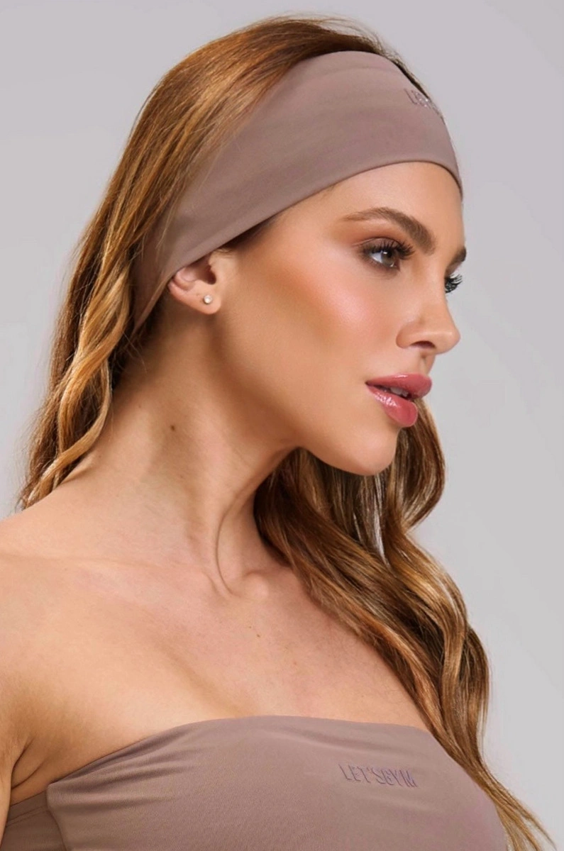 Lets Gym - Faixa De Cabelo Balance Move Avelã - 3468AVL