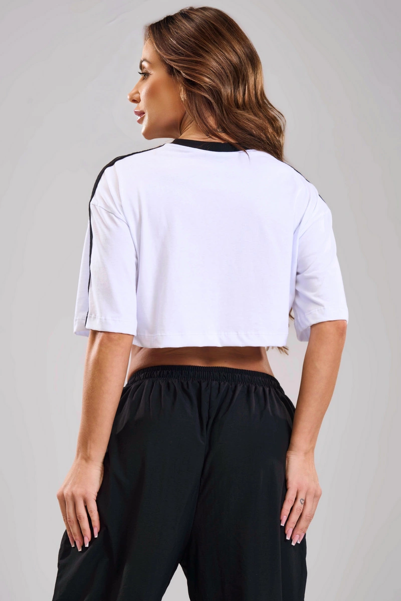 Lets Gym - Cropped Lets Club Branco - 3478BR