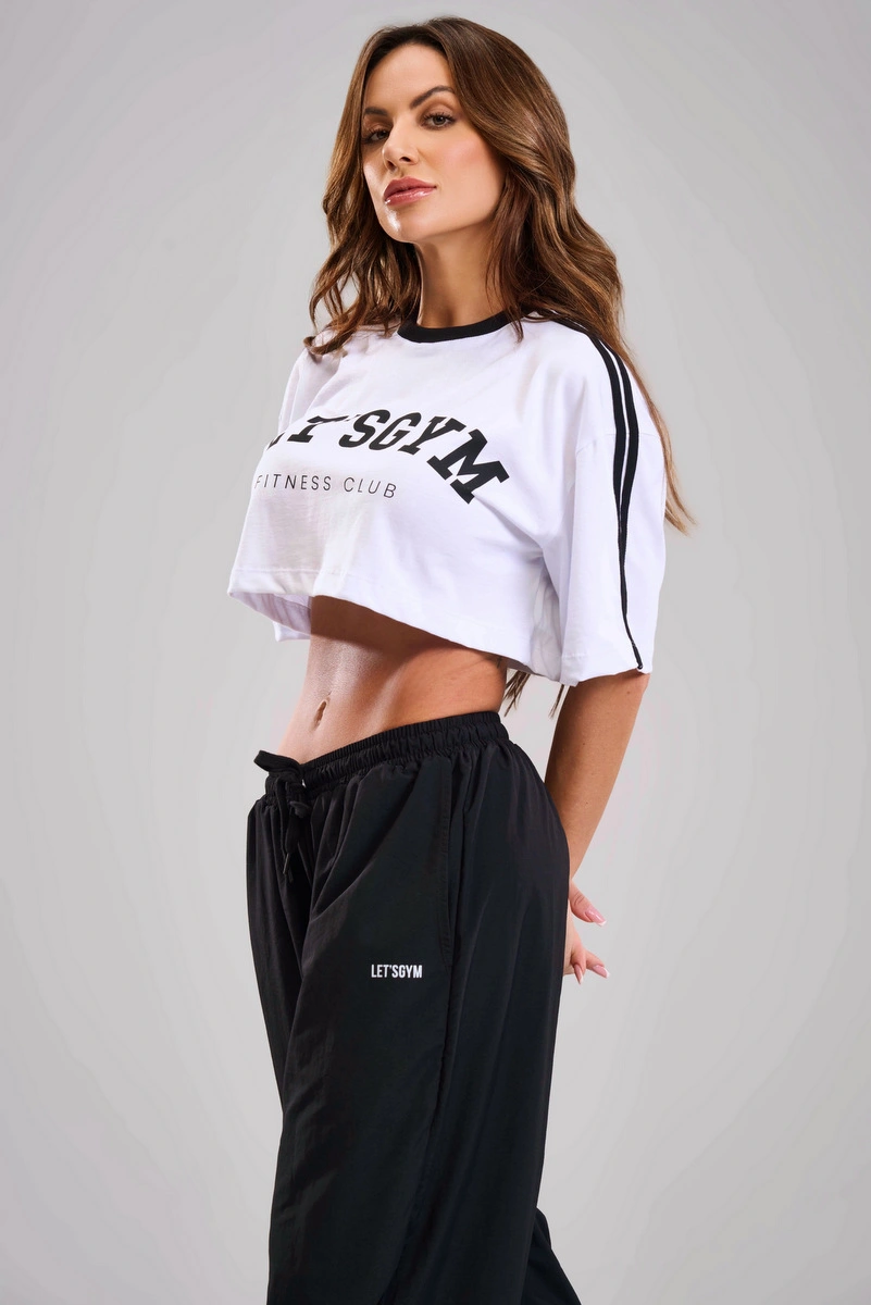 Lets Gym - Cropped Lets Club Branco - 3478BR