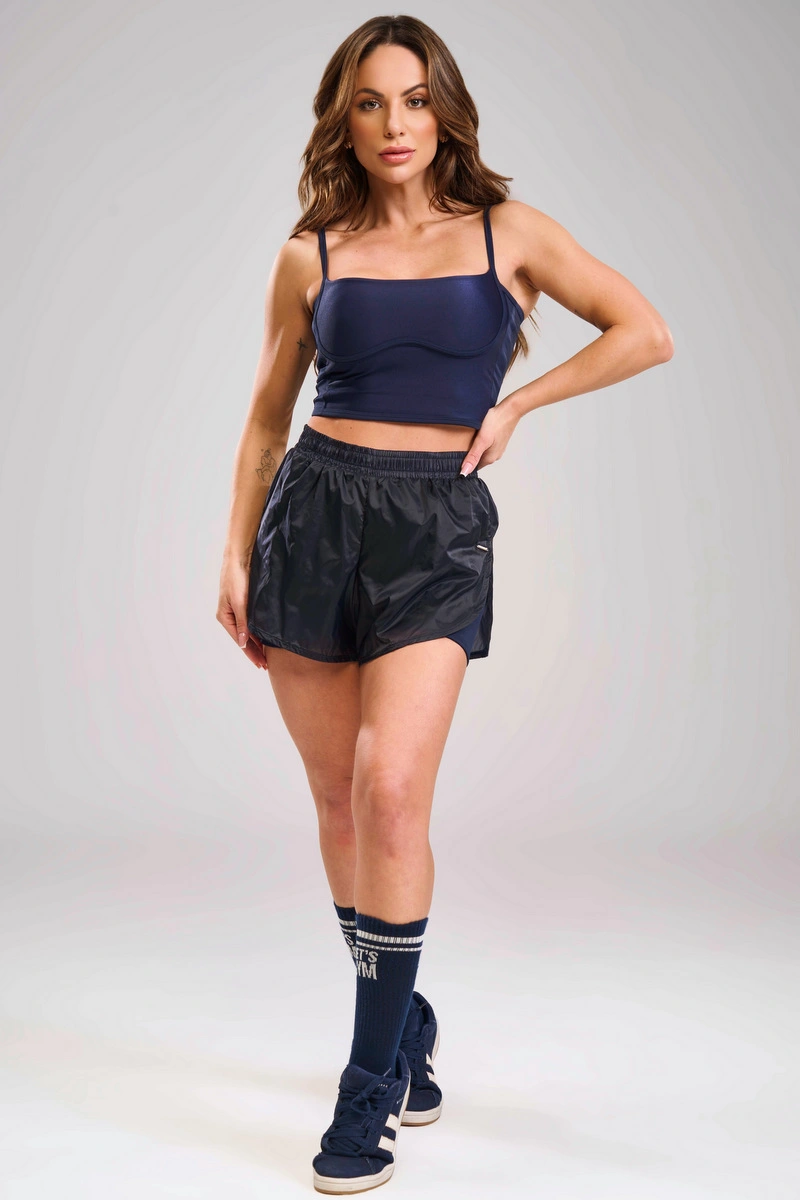 Lets Gym - Short Urban Essence Navy Blue - 3483NB