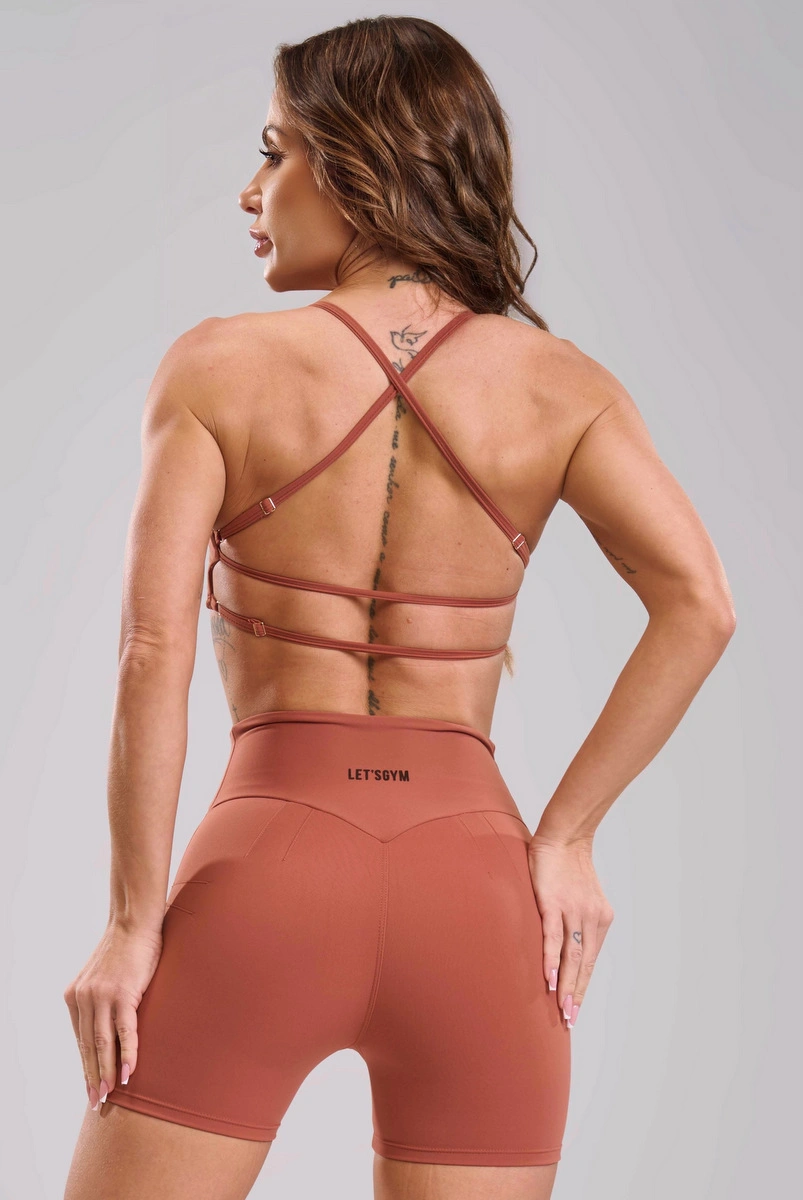 Lets Gym - Top Soft Motion Mocha Mousse - 3487MM