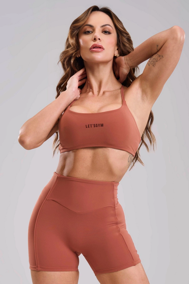 Lets Gym - Top Soft Motion Mocha Mousse - 3487MM