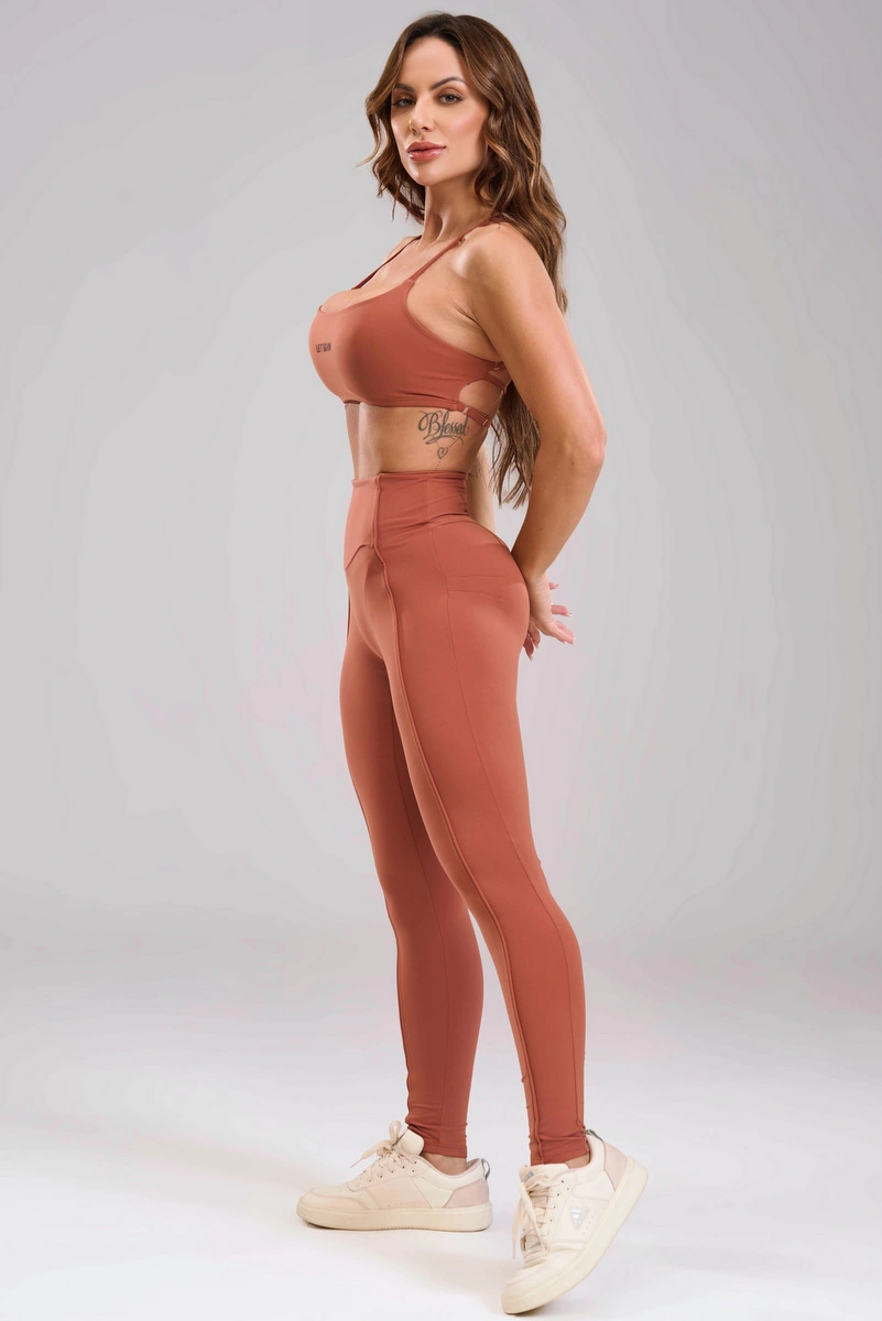 Lets Gym - Legging Soft Motion Mocha Mousse - 3488MM