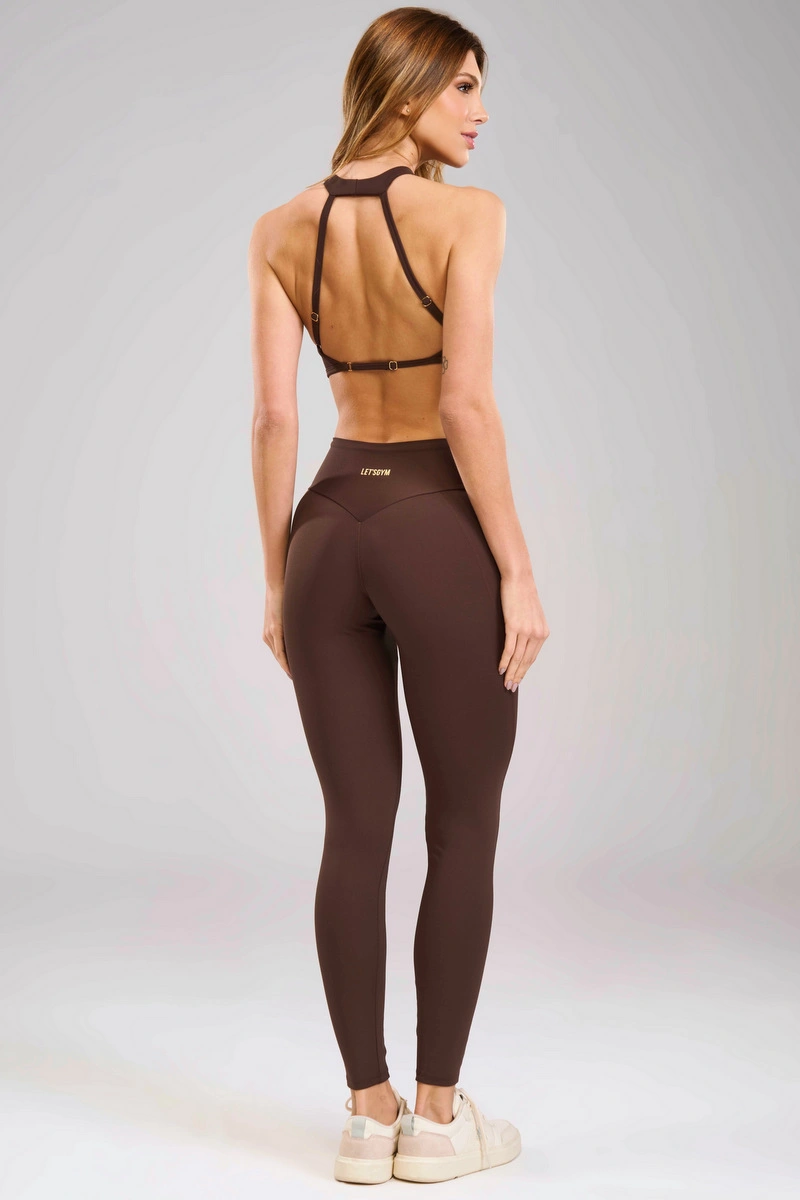 Lets Gym - Legging Form Essential Coffee - 3505CF