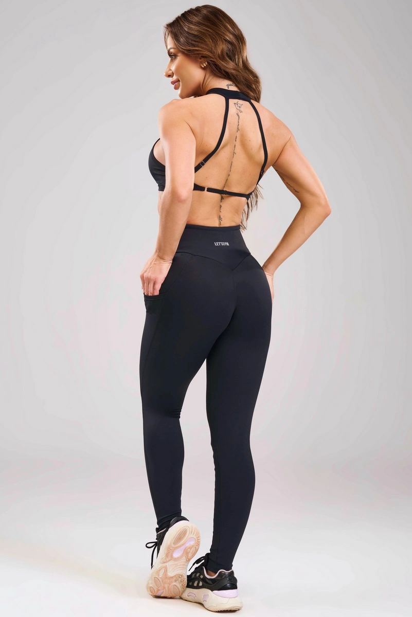 Lets Gym - Legging Form Essential Preto - 3505PT