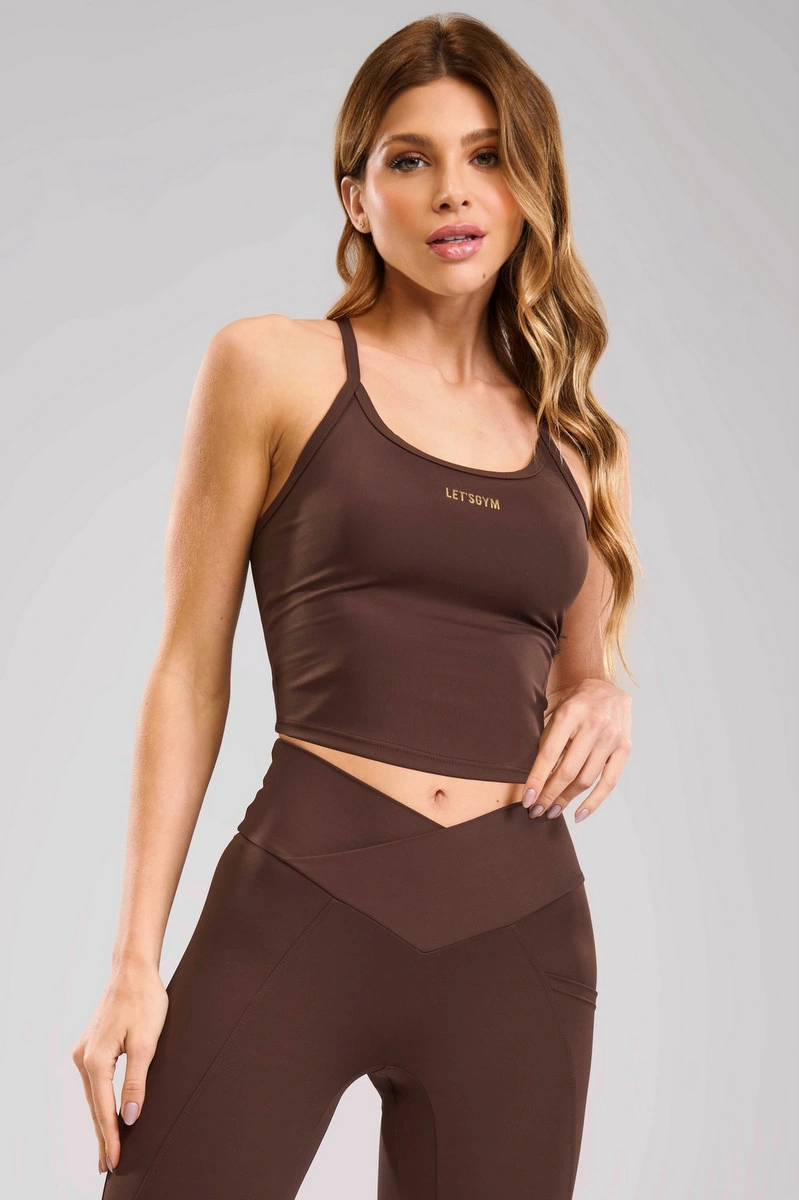 Lets Gym - Regata Form Essential Coffee - 3506CF