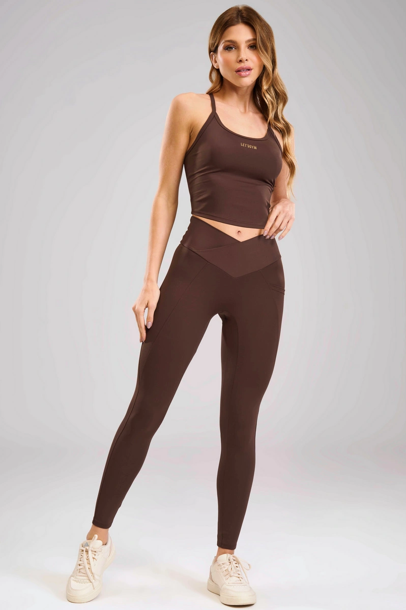 Lets Gym - Regata Form Essential Coffee - 3506CF