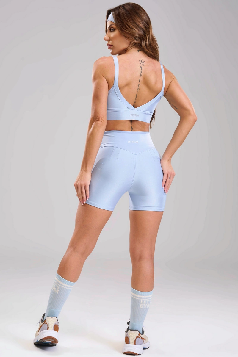 Lets Gym - Short New  Bright Serenity - 3315SR