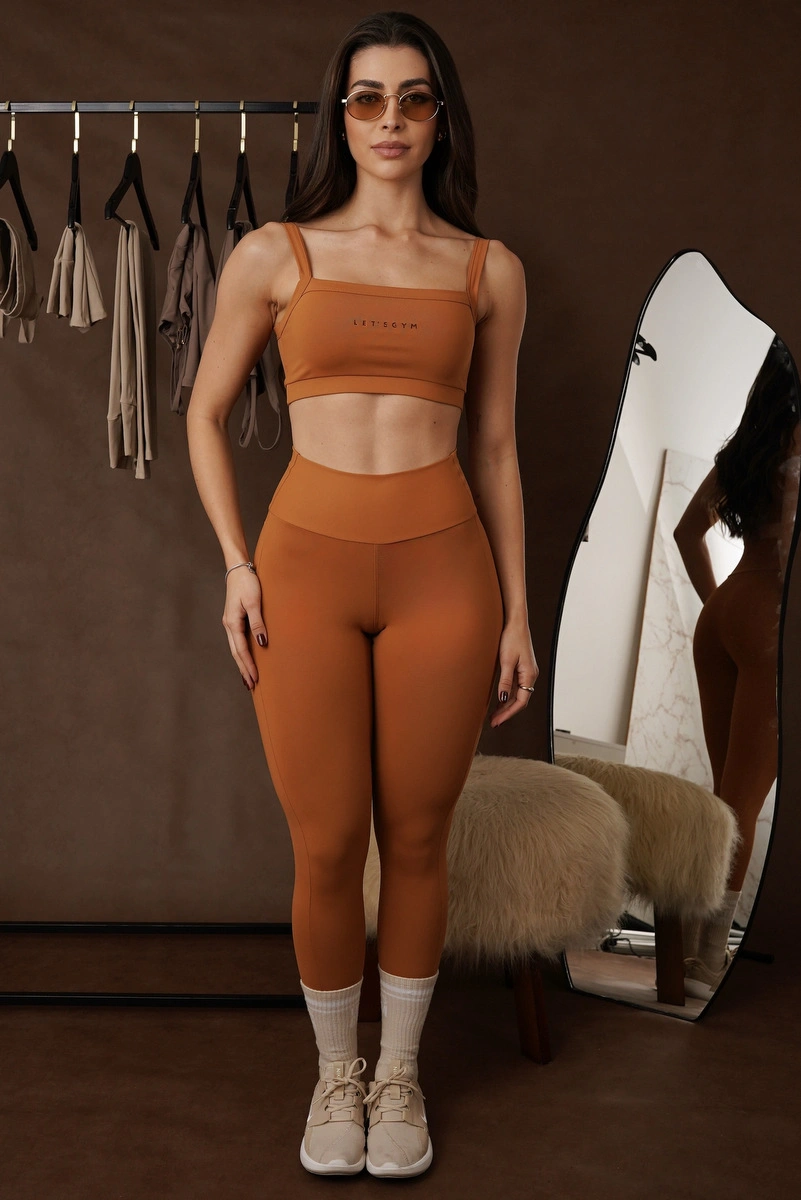 Lets Gym - Top Basic Tunning Caramel - 3326CML
