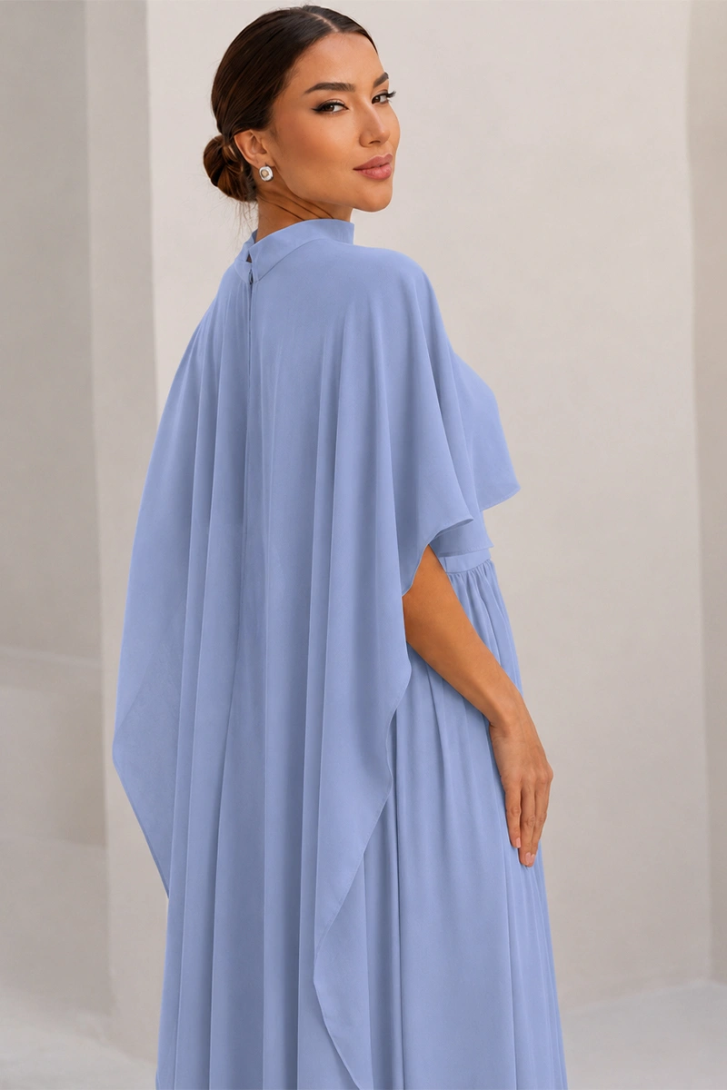 Miss Misses - Capa Veu para Vestido para Festa Madrinhas e Convidadas Azul Celeste - 54821002