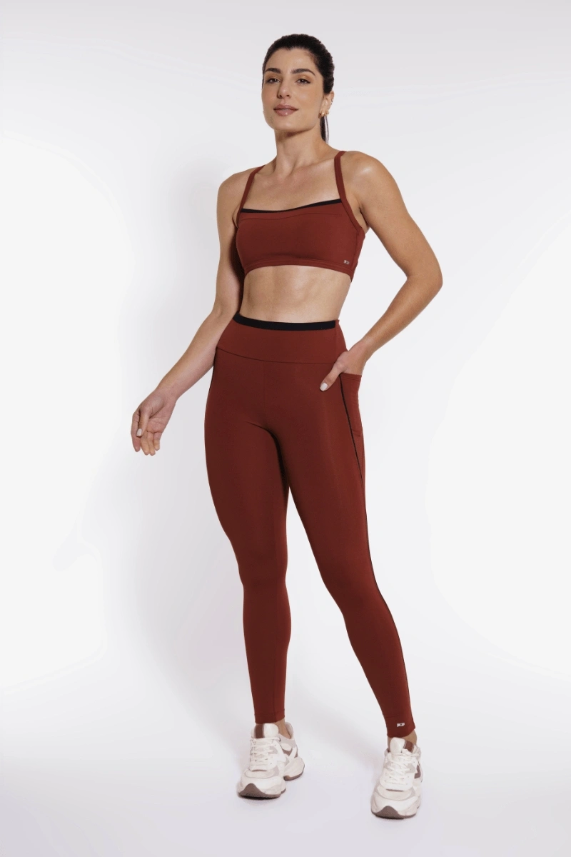 Trilha Verão - Malbec Nagoya Power Leggings - Nagoya Power 196.e