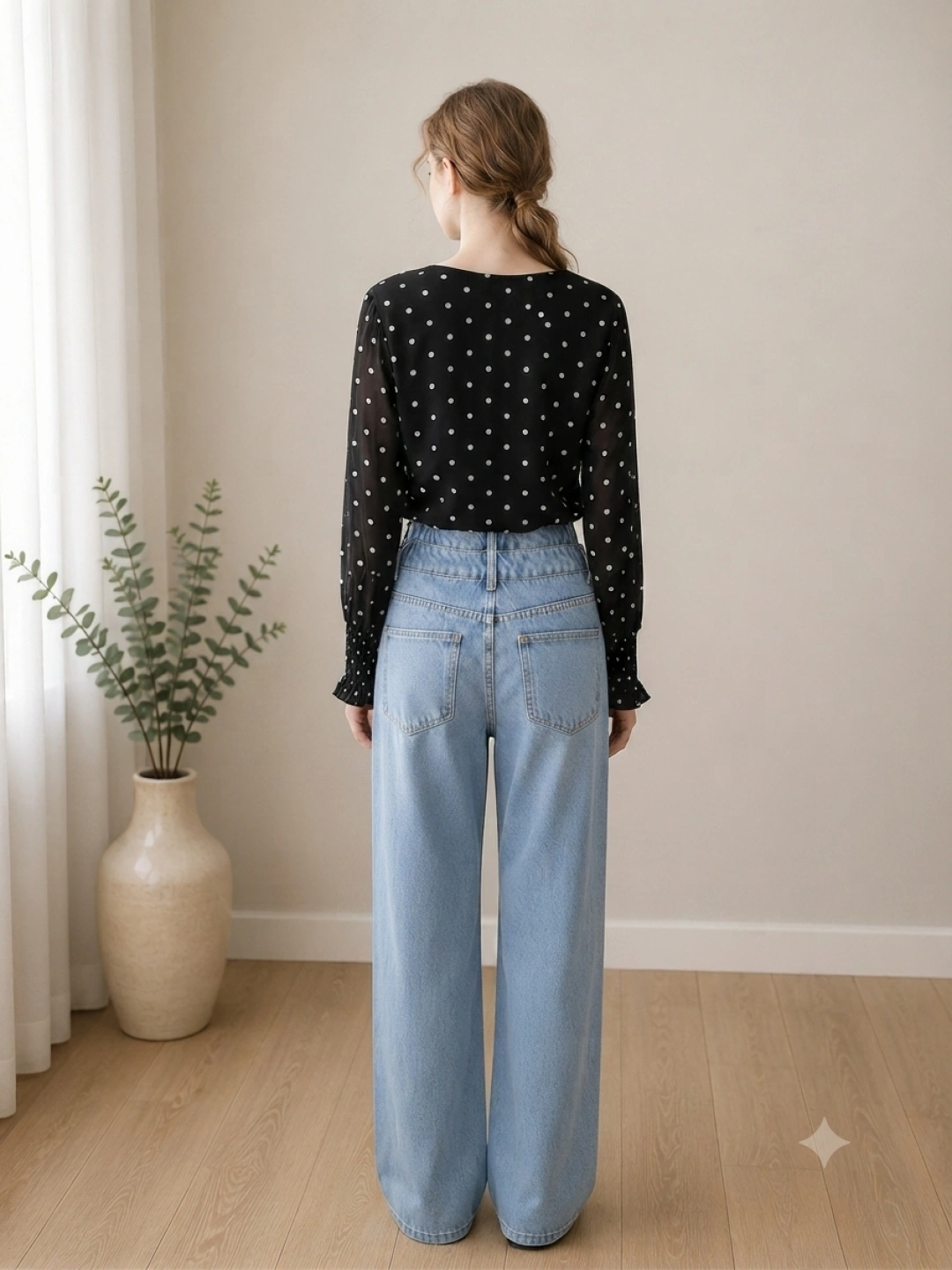 Limone - Cropped Limone em Tule de Poa Preto - 02-831PRETO