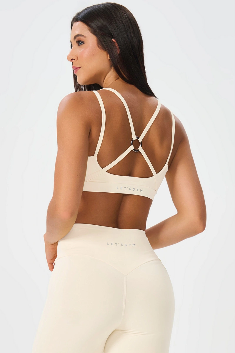 Lets Gym - Top New Matte Form Manteiga - 3448MT