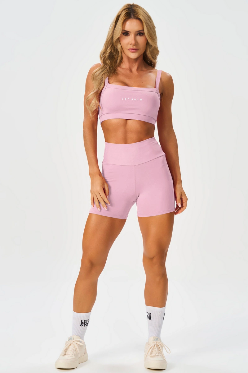 Lets Gym - Short Basic Tunning Dusty Blush - 3329DBL