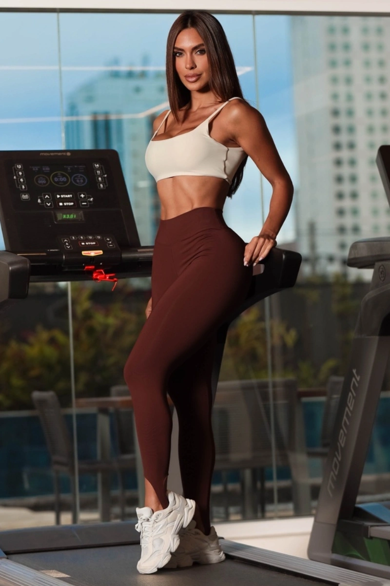 Garotafit - Calça Lena Marrom - FUS519M