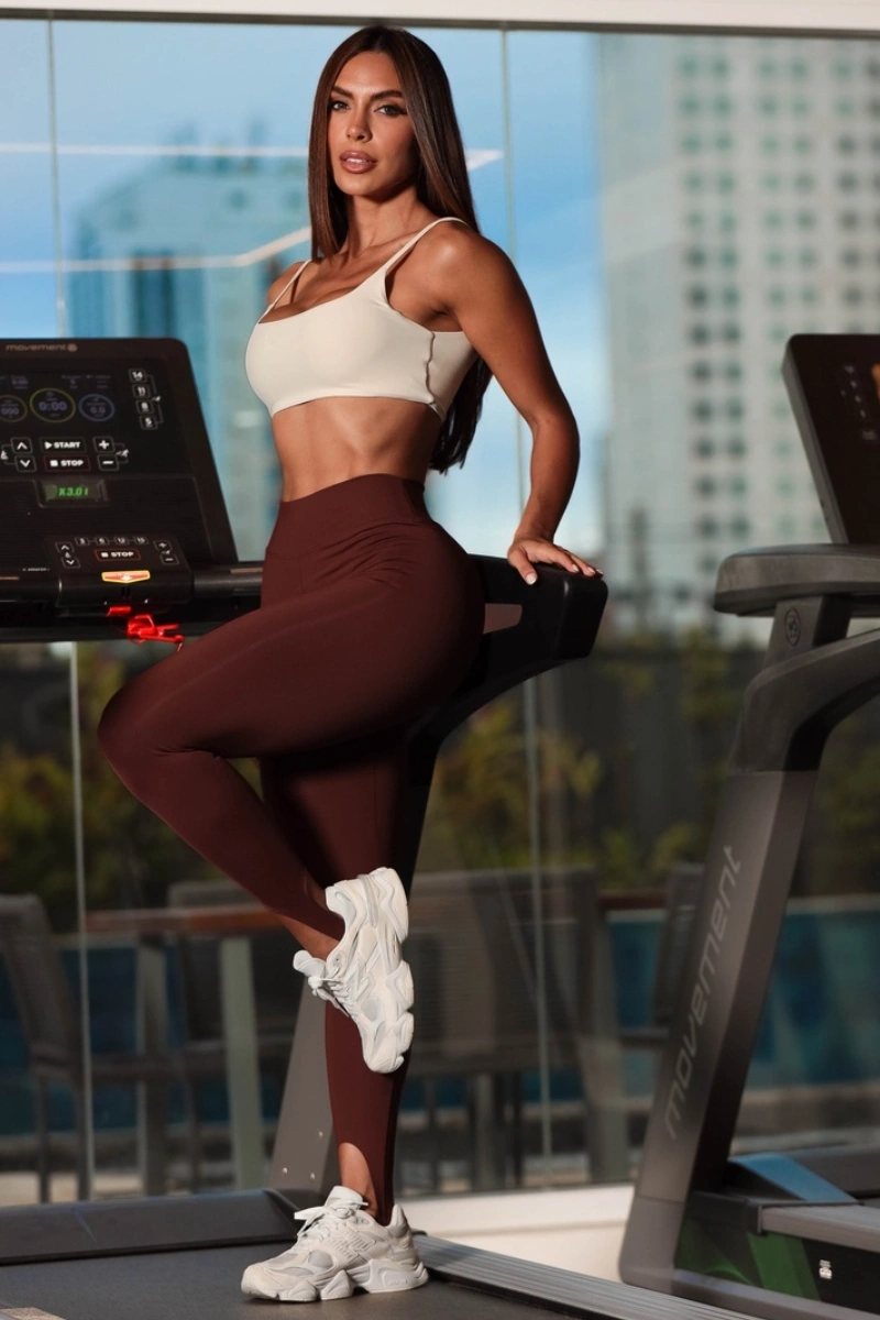 Garotafit - Calça Lena Marrom - FUS519M